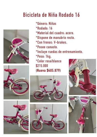 Foto 9 de Bicicleta RODADO 16 TopMega